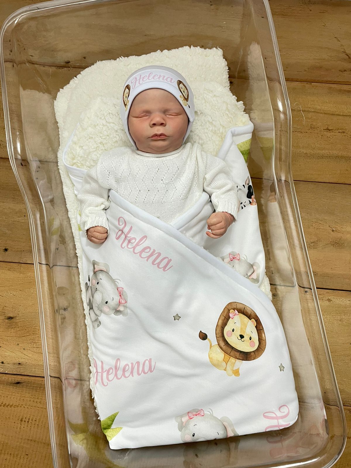 Manta Safari, Manta Swaddle Safari, Manta Bebé Personalizada, Tema